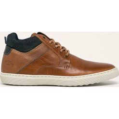 Bullboxer - Buty. Żółte sneakersy męskie Bullboxer, na sznurówki. W wyprzedaży za 239,90 zł.