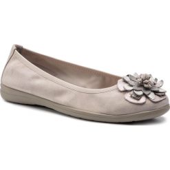 Baleriny JANA - 8-22101-22 Lt. Grey 204. Szare baleriny damskie marki Jana, bez wzorów, ze skóry ekologicznej, bez obcasa. Za 189,90 zł.