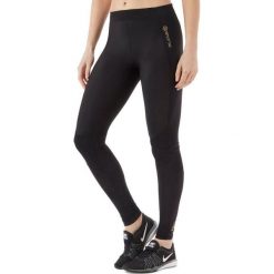Spodnie damskie: Skins Spodnie sportowe damskie SPDF107 czarne r. S