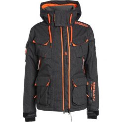 Superdry ULTIMATE SNOW SERVICE Kurtka snowboardowa black grit. Szare kurtki sportowe męskie Superdry, m, bez wzorów, z poliesteru, bez kaptura, narciarskie. W wyprzedaży za 1007,20 zł.