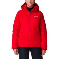 Kurtka Columbia Veloca Vixen 1860312658 - czerwony. Czerwone kurtki damskie Columbia, m, bez wzorów, bez kaptura. Za 1028,99 zł.