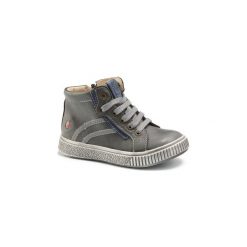 Buty Dziecko GBB NESTOR. Szare trampki chłopięce marki GBB, bez wzorów, bez zapięcia. Za 311,20 zł.