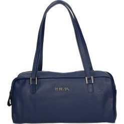 Torba - 77-005-O D BL. Czarne torebki klasyczne damskie marki Venezia, ze skóry. Za 219,00 zł.