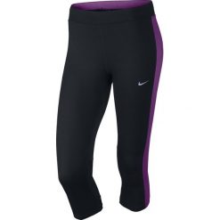 Legginsy do biegania damskie 3/4 NIKE DRI-FIT ESSENTIAL CAPRI / 645603-017 - NIKE DRI-FIT ESSENTIAL CAPRI. Czarne legginsy sportowe damskie Nike. Za 79,00 zł.