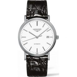 LONGINES LES GRANDES L4.921.4.12.2. Szare zegarki męskie LONGINES, ze stali. Za 4550,00 zł.