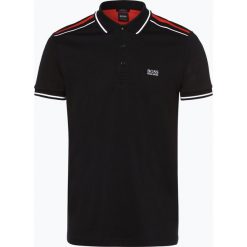 BOSS Athleisure - Męska koszulka polo – Paule 1, czarny. Czarne koszulki męskie BOSS Athleisure, m, w paski, sportowe, bez rękawów. Za 399,95 zł.
