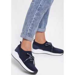 Ciemnoniebieskie Buty Sportowe Epilog. Niebieskie buty sportowe damskie Inny, z nadrukiem, sportowe. Za 59,99 zł.