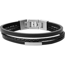 Fossil - Bransoletka. Czarne bransoletki męskie Fossil. Za 239,90 zł.