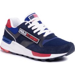 Sneakersy POLO RALPH LAUREN - Trckstr Sprt 809793811002 Navy. Niebieskie sneakersy męskie Polo Ralph Lauren, bez zapięcia. W wyprzedaży za 449,00 zł.