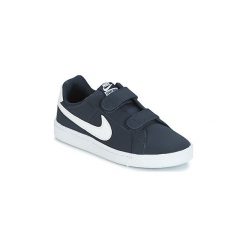 Buty Dziecko Nike COURT ROYALE PRESCHOOL. Niebieskie trampki dziewczęce Nike, bez wzorów, bez zapięcia. Za 179,00 zł.