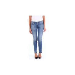 Jeansy slim fit Dondup P692DS153DVR07G. Niebieskie jeansy damskie Dondup, bez wzorów, z jeansu. Za 543,60 zł.