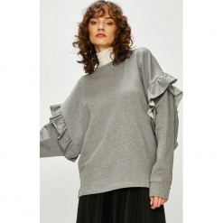 Pinko - Bluza. Szare bluzy damskie Pinko, s, z nadrukiem, z bawełny. W wyprzedaży za 319,90 zł.