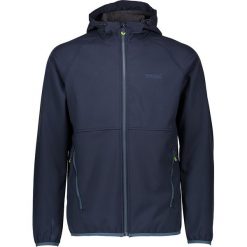 Kurtka softshellowa "Arec II" w kolorze granatowym. Niebieskie kurtki męskie Regatta Men, s, bez wzorów, z materiału, bez kaptura. W wyprzedaży za 109,95 zł.