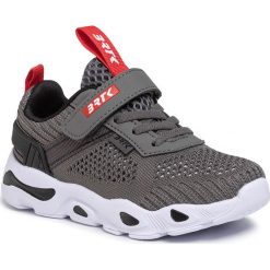 Sneakersy BARTEK - 75214-76G Szary. Szare trampki chłopięce Bartek, bez wzorów, ze skóry ekologicznej, na rzepy. Za 159,00 zł.