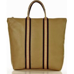 Marco mazzini torebka skórzana shopper bag plecak beż cappuccino. Torby damskie na zakupy MAZZINI, ze skóry, sportowe. W wyprzedaży za 289,00 zł.