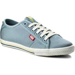 Tenisówki HELLY HANSEN - Oslofjord Canvas 108-36.555 Dusty blue/Off White/Limelight. Niebieskie półbuty damskie marki Helly Hansen, bez wzorów, z gumy, bez zapięcia. W wyprzedaży za 169,00 zł.