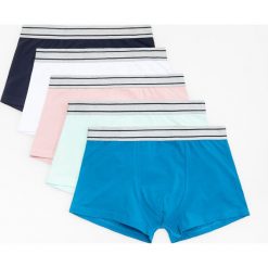 Bokserki 5 pack - Różowy. Różowe bokserki męskie Reserved, bez wzorów. Za 69,99 zł.