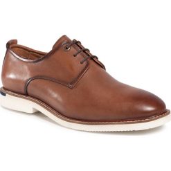 Półbuty SALAMANDER - Harlin 31-60901-07 Cognac. Pomarańczowe buty wizytowe męskie Salamander, ze skóry, bez zapięcia. Za 429,00 zł.