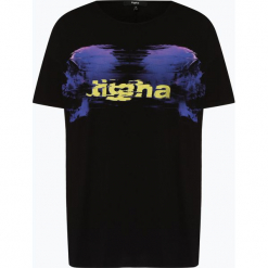 Tigha - T-shirt męski – Mirror Glitch, czarny. Czarne t-shirty męskie marki Tigha, m. Za 199,95 zł.
