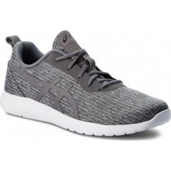 Buty ASICS - Kanmei 2 1021A011 Carbon/Carbon 020. Szare buty męskie do biegania marki Asics, z tworzywa sztucznego, na sznurówki. Za 249,00 zł.