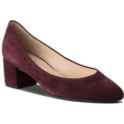 Półbuty HÖGL - 6-104002 Darkplum 8100. Fioletowe półbuty damskie skórzane marki HÖGL, eleganckie, na obcasie. W wyprzedaży za 299,00 zł.