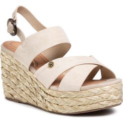 Espadryle WRANGLER - Malaga Batida WL01501A Ice 091. Brązowe espadryle damskie Wrangler, bez wzorów, ze skóry ekologicznej, bez obcasa, na obcasie. W wyprzedaży za 199,00 zł.