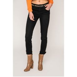 Liu Jo - Jeansy. Czarne jeansy damskie slim marki Liu Jo, l, z bawełny. W wyprzedaży za 479,90 zł.