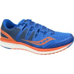 Saucony Liberty Iso S20410-36. Niebieskie buty sportowe męskie Saucony, z tkaniny, bez zapięcia, do biegania. W wyprzedaży za 449,99 zł.