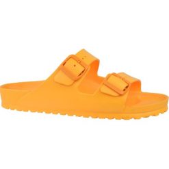 Birkenstock Arizona Eva 1015467 44 Pomarańczowe. Pomarańczowe kapcie męskie Birkenstock, z syntetyku. W wyprzedaży za 159,99 zł.