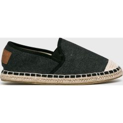 Cross Jeans - Espadryle. Szare espadryle damskie Cross Jeans, bez wzorów, z jeansu, bez obcasa, na obcasie. W wyprzedaży za 59,90 zł.