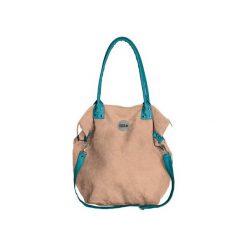 Torebki klasyczne damskie: TORBA WOREK BEIGE #SEA TURQUOISE