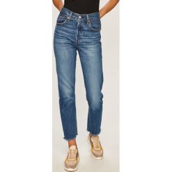Levi's - Jeansy 501. Niebieskie jeansy damskie Levi's®, s, z podwyższonym stanem. W wyprzedaży za 259,90 zł.