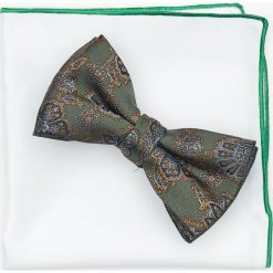 Mucha kwiaty zielony 100. Zielone muszki męskie Recman, w kwiaty. Za 49,00 zł.