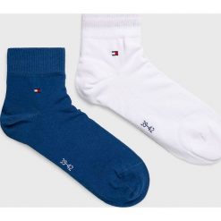Tommy Hilfiger - Skarpety (2-pack). Szare skarpetki męskie TOMMY HILFIGER, bez wzorów, z elastanu. W wyprzedaży za 34,90 zł.