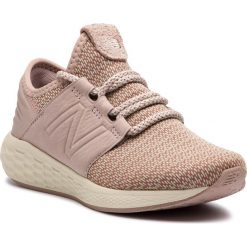 Buty NEW BALANCE - WCRUZHP2 Różowy. Różowe buty sportowe damskie marki New Balance, bez wzorów, ze skóry, sportowe, do biegania. Za 349,99 zł.