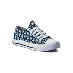STAR WARS CP40-1719LC. Niebieskie trampki chłopięce Star Wars, z motywem z bajki, z materiału, retro, bez zapięcia. Za 59,99 zł.