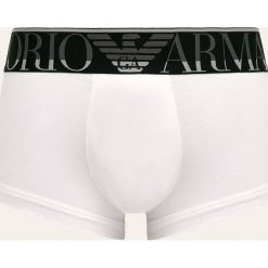 Emporio Armani - Bokserki. Białe bokserki męskie Emporio Armani, xl, bez wzorów, z elastanu. W wyprzedaży za 79,90 zł.