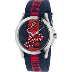 ZEGAREK GUCCI Le Marche des Merveilles YA126493. Brązowe zegarki damskie marki GUCCI, ze stali. Za 3390,00 zł.