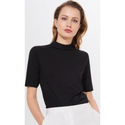 Koszulka z recyklowanym poliestrem Repreve® - Czarny. Czarne koszulki damskie Mohito, s. Za 49,99 zł.
