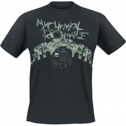 My Chemical Romance Knight Procession T-Shirt czarny. Czarne koszulki męskie marki My Chemical Romance, l, bez wzorów, bez kołnierzyka. Za 36,90 zł.