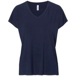 Soyaconcept Bluzka Marica granatowy female niebieski XXL (46). Niebieskie bluzki damskie Soyaconcept, xxl, bez wzorów, z bawełny, z dekoltem w serek. Za 119,00 zł.