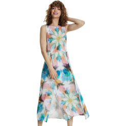 Desigual Damska kamizelka sukienka Fraser Tutti Fruti 20SWVW31 9019 (Rozmiar 42). Kamizelki damskie Desigual, bez wzorów, bez kaptura. W wyprzedaży za 330,00 zł.