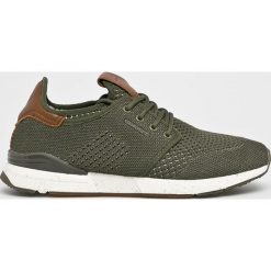 Gant - Buty Atlanta. Zielone buty sportowe męskie GANT, ze skóry, bez zapięcia. Za 479,90 zł.