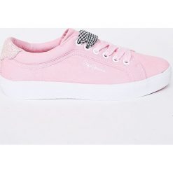 Pepe Jeans - Tenisówki. Szare tenisówki damskie Pepe Jeans, z jeansu. W wyprzedaży za 159,90 zł.