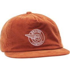 Czapki męskie: Brixton MERCURY Czapka z daszkiem burnt orange