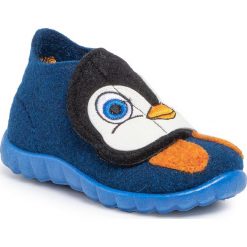Kapcie SUPERFIT - 5-00295-82 M Blau. Niebieskie sandały chłopięce Superfit, z materiału. Za 139,00 zł.