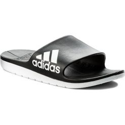 Klapki adidas - Aqualette Cf CM7928 Cblack/Ftwwht/Ftwwht. Czarne klapki męskie Adidas, bez wzorów, z tworzywa sztucznego. W wyprzedaży za 99,00 zł.