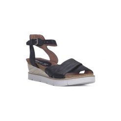 Sandały Mjus SNEAKER TAPASITA. Szare sandały damskie MJUS, bez wzorów, bez obcasa, bez zapięcia. Za 268,31 zł.