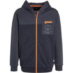 Quiksilver DUBELLYOUTH Bluza rozpinana blue nights. Niebieskie bluzy chłopięce marki Quiksilver, z elastanu. W wyprzedaży za 215,10 zł.