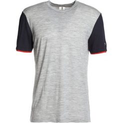 Koszulki polo: super.natural MOTION TEE Tshirt basic ash melange/blue black